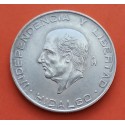 MEXICO 5 PESOS 1956 HIDALGO KM.469 MONEDA DE PLATA MBC+ Mejico silver coin 0,42 ONZAS