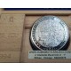 ESPAÑA 25 ECU 1994 BATALLA DE LEPANTO y MIGUEL DE CERVANTES MONEDA DE PLATA Cincuentin ESTUCHE FNMT 25 Ecus 1994 5 ONZAS