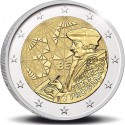 . @NO COINCARD@ BELGICA 2 EUROS 2022 PROGRAMA ERASMUS 35 ANIVERSARIO SC 2ª MONEDA CONMEMORATIVA Belgium