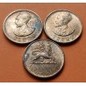 .1 moneda x ETIOPIA 5 SANTEEM 1936 REY HAILE SELASSIE I LEON KM.33 COBRE EBC + IMPERFECCIONES Ethiopia 5 CENTIMOS R/1
