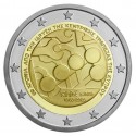 . 1 acoin CHIPRE 2 EUROS 2023 BANCO CENTRAL 60 ANIVERSARIO MONEDA CONMEMORATIVA SC Cyprus Zypern