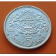 LETONIA 5 LATI 1931 DAMA ESLAVA KM.9 MONEDA DE PLATA EBC- Latvia Latvijas Republik silver coin R/2