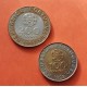 . 2 monedas x PORTUGAL 100 ESCUDOS 1998 PEDRO NUNES KM.645 + 200 ESCUDOS 1998 GARCIA DE ORTA KM.555 SC BIMETALICAS