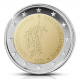 . 1 moneda x FINLANDIA 2 EUROS 2022 INVESTIGACIÓN CLIMÁTICA 2ª MONEDA CONMEMORATIVA SC BIMETALICA Finnland
