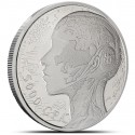 . 1 aacoin CHAD 5000 FRANCOS 2023 INTELIGENCIA ARTIFICIAL MONEDA DE PLATA Republique du Tchad IA ONZA Oz