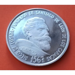 VENEZUELA 5 BOLIVARES 1929 LIBERTADOR SIMON BOLIVAR KM.24.2 MONEDA DE PLATA MBC silver coin