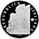 ITALIA 5 EUROS 2011 ANAGNI, ROSETON y GARGOLA Serie ITALY OF ARTS MONEDA DE PLATA PROOF ESTUCHE y CERTIFICADO