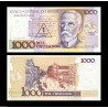 BRASIL 1 CRUZADO NOVO sobre 1000 CRUZADOS 1988 MACHADO DE ASIS PICK 213B SIGN 26 BILLETE SC UNC BANKNOTE BRAZIL