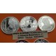 6 monedas x ESPAÑA 2000 PESETAS 2000 V CENTENARIO EMPERADOR CARLOS V @Rayitas@ 1 ONZA PLATA NO ESTUCHE FNMT