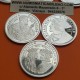 6 monedas x ESPAÑA 2000 PESETAS 2000 V CENTENARIO EMPERADOR CARLOS V @Rayitas@ 1 ONZA PLATA NO ESTUCHE FNMT
