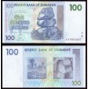 ZIMBABWE 100 DOLARES 2007 PALMERAS EPOCA DE INFLACION Pick 69 BILLETE SC Africa $100 DOLLARS UNC BANKNOTE