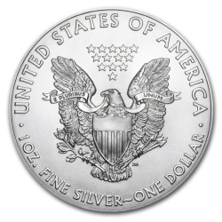 @1 ONZA 2018@ ESTADOS UNIDOS 1 DOLAR 2018 EAGLE LIBERTY MONEDA DE PLATA PURA SC $1 Dollar Coin USA United States OZ OUNCE