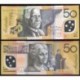 AUSTRALIA 50 DOLLARS 1995 1996 POLYMER UNC PICK 54A