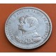 BRASIL 200 REIS 1898 DESCUBRIMIENTO DE LAS INDIAS REY CARLOS I y AMELIA KM.537 MONEDA DE PLATA EBC Portugal R/2