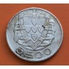 PORTUGAL 5 ESCUDOS 1934 CARABELA KM.581 MONEDA DE PLATA MBC- REPUBLICA PORTUGUESA silver  coin