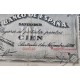 BANCO DE SANTANDER 100 PESETAS 1936 ANTEFIRMA Banco MERCANTIL Sin Serie 040760 BILLETE DE LA GUERRA CIVIL España