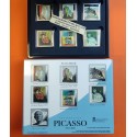 . 6 Monedas PABLO PICASSO x ESPAÑA 10 EUROS 2023 PINTOR 50 Aniversario PLATA PROOF 1 SOLO ESTUCHE COMPACTO FNMT LINGOTES Onza