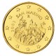 SAN MARINO 50 CENTIMOS 2013 LAS TRES TORRES NACIONALES MONEDA DE LATON SC 50 Cent coin