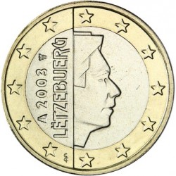 LUXEMBURGO 1 EURO 2011 GRAN DUQUE JEAN MONEDA BIMETALICA SC Luxembourg 1€ coin