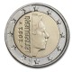 LUXEMBURGO 2 EUROS 2002 GRAN DUQUE JEAN MONEDA BIMETALICA SC Luxembourg 1º AÑO DE EMISION