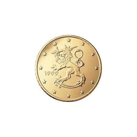 FINLANDIA 10 CENTIMOS 1999 LEON MONEDA DE LATON SC Finnland 10 Cent Euro coin