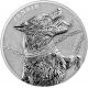 . 1 coin ALEMANIA 5 MARK 2022 FENRIR LOBO GIGANTE MEDALLA DE PLATA + CERTIFICADO ONZA OZ Germania Mint