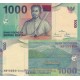 INDONESIA 1000 RUPIAS 2000 NATIVO CON MACHETE y JUNCO DE PESCA Pick 141 BILLETE SC 1000 Rupees UNC BANKNOTE