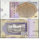 MACEDONIA 100 DENARI 2004 PAISAJE EN CUADRO Pick 16F BILLETE SC 100 Dinara Dinari UNC BANKNOTE