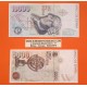 2 billetes x ESPAÑA 5000 PESETAS 1992 CRISTOBAL COLON + 10000 PESETAS 1992 JUAN CARLOS I Pick 166 MBC-- Spain banknote P/2