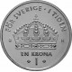 SUECIA 1 KRONA 2003 REY CARL XVI GUSTAF KM.894 MONEDA DE NICKEL SC- Sweden 1 Corona