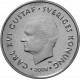 SUECIA 1 KRONA 2003 REY CARL XVI GUSTAF KM.894 MONEDA DE NICKEL SC- Sweden 1 Corona