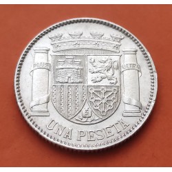 ESPAÑA 1 PESETA 1933 * 3 4 DAMA SENTADA KM.750 MONEDA DE PLATA DE LA REPUBLICA ESPAÑOLA Spain silver R/3