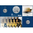 ESPAÑA CARTERA FNMT 2000 PESETAS 2000 EMPERADOR CARLOS V MONEDA DE PLATA SC ESTUCHE OFICIAL FNMT