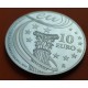 ESPAÑA 10 EUROS 2010 PRESIDENCIA DE LA UNION EUROPEA EU MONEDA DE PLATA PROOF ESTUCHE CERTIFICADO FNMT