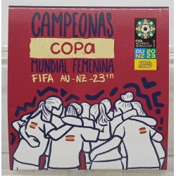 . 1 aacoin @20/DIC Envío@ ESPAÑA 10 EUROS 2023 CAMPEONAS DEL MUNDO MUNDIAL DE FUTBOL MONEDA PLATA ESTUCHE FNMT