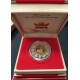 CANADA 15 DOLARES 2003 AÑO DE LA CABRA Serie Lunar MONEDA DE PLATA y ORO CERTIFICADO 1 ONZA OZ Year of the Sheep