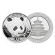 CHINA 10 YUAN 2018 OSO PANDA y PAGODA MONEDA DE PLATA Cápsula SILVER 30 Grs. 1 ONZA Oz Ounce