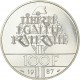 @PROCEDE DE ESTUCHE@ FRANCIA 100 FRANCOS 1987 GENERAL LAFAYETTE KM.962 MONEDA DE PLATA SC France 100 Francs silver