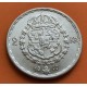 SUECIA 2 KRONOR 1947 REY GUSTAV V y ESCUDO REAL KM.815 MONEDA DE PLATA EBC Sweden silver 2 Coronas