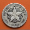 @RARA@ CUBA 20 CENTAVOS 1920 PATRIA y LIBERTAD ESTRELLA KM.13.2 MONEDA DE PLATA MBC- Caribe
