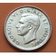 CANADA 25 CENTAVOS 1946 CARIBU y REY JORGE VI KM.35 MONEDA DE PLATA MBC+ silver Quarter coin