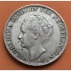 CURACAO 2,50 GULDEN 1944 D REINA GUILLERMINA KM.45 MONEDA DE PLATA MBC Holanda Netherlands 2-1/2 WWII R/3