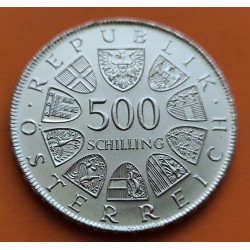 AUSTRIA 100 SCHILLING 1979 DISTRITO DE INN STRAUSS KM.2943 MONEDA DE PLATA SC Osterreich silver coin