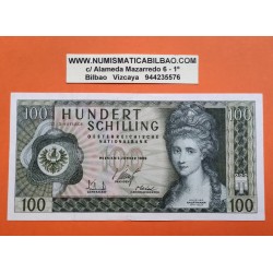 AUSTRIA 100 SCHILLING 1969 ANGELIKA KAUFFMANN Pick 146 BILLETE EBC @DOBLEZS@ Österreich banknote PVP NUEVO 79€