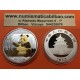 . @1 ONZA 2017 + ORO@ CHINA 10 YUAN 2017 OSO PANDA MONEDA DE PLATA PROOFLIKE cápsula OUNCE GOLD PLATED OZ GILDED