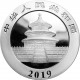 . @1 ONZA 2019 + ORO@ CHINA 10 YUAN 2019 OSO PANDA MONEDA DE PLATA PROOFLIKE cápsula OUNCE GOLD PLATED OZ GILDED