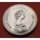 CANADA 1 DOLAR 1977 TRONO DEL SENADO JUBILEO KM.118 MONEDA DE PLATA SC $1 dollar silver coin