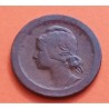 @ESCASA@ PORTUGAL 5 CENTAVOS 1927 VALOR KM.569 MONEDA DE BRONCE MBC+ República Portuguesa R/2