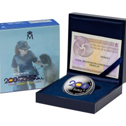. 1 aacoin @7/FEB Envío@ ESPAÑA 10 EUROS 2024 BICENTENARIO DE LA POLICIA NACIONAL MONEDA DE PLATA ESTUCHE FNMT