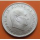 DINAMARCA 10 KRONER 1967 BODA PRINCESA MARGRETHE y PRINCIPE HENRIK Rey FREDERICK IX KM.856 MONEDA DE PLATA SC- Denmark